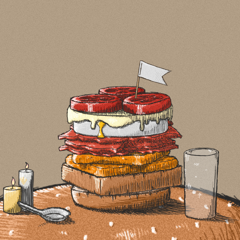 Burger/Sandwich Generator #15 static token preview