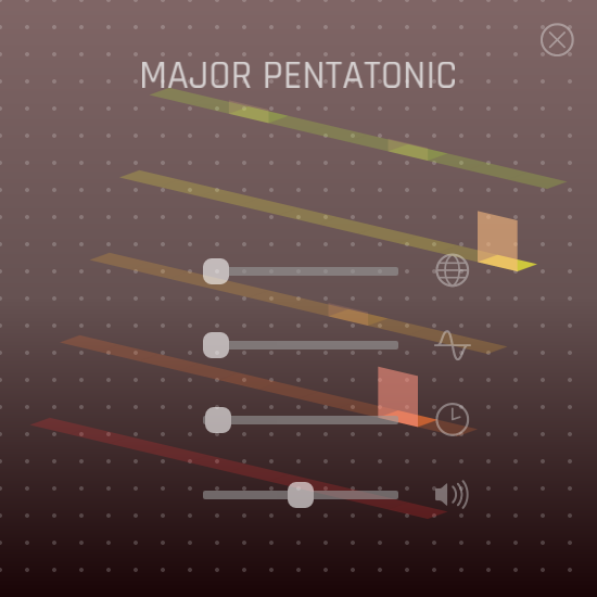 Pentatonic Sounds #3 static token preview