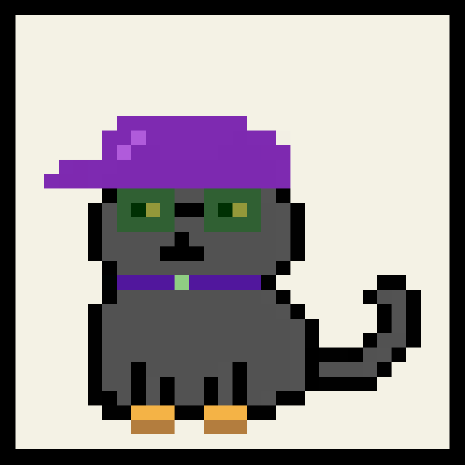 Lazy Kitties #988 static token preview