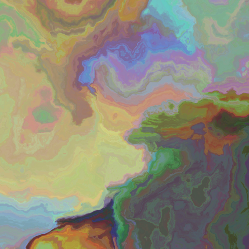 Water Colours in the Rain #21 static token preview