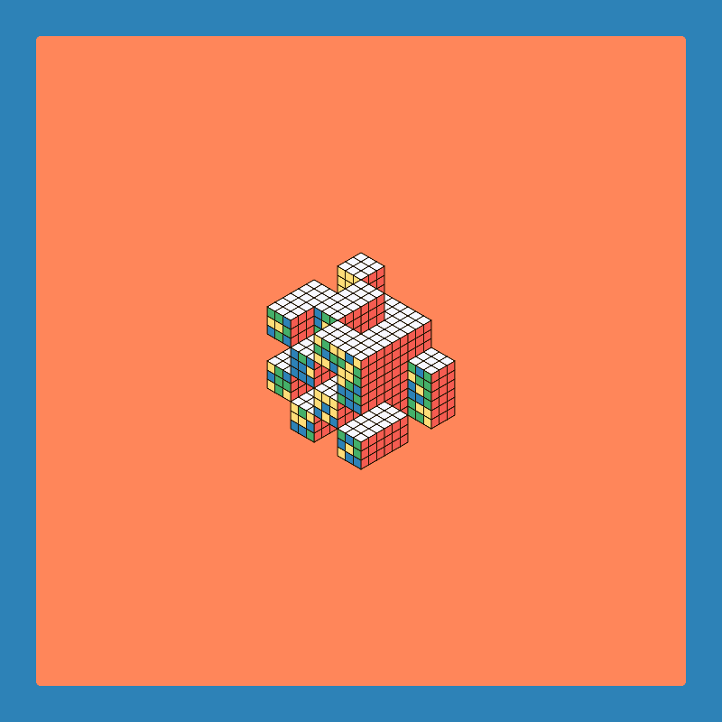 Rubik’s Fortress II #11 static token preview