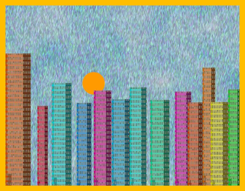Celestial Cityscape #3 static token preview