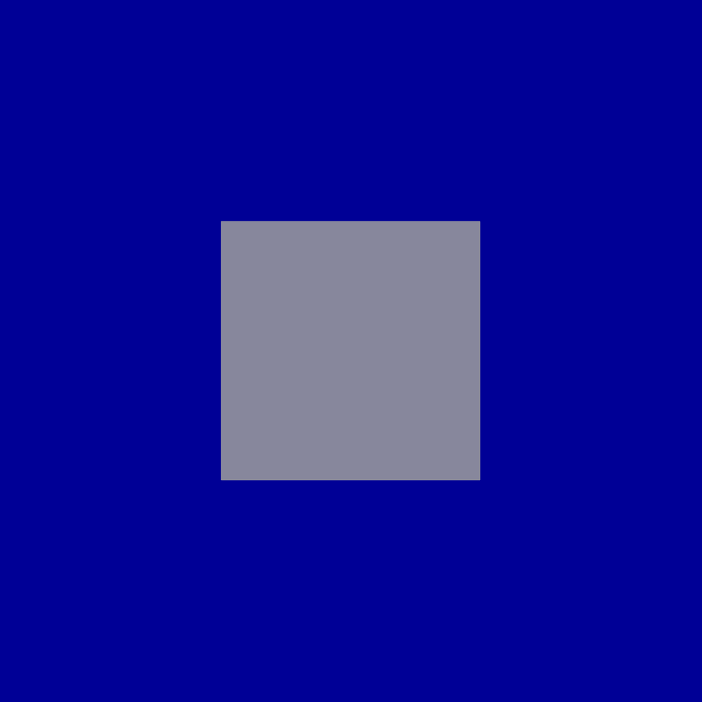 p5js tuto 'Square' fxhash-template #6 static token preview