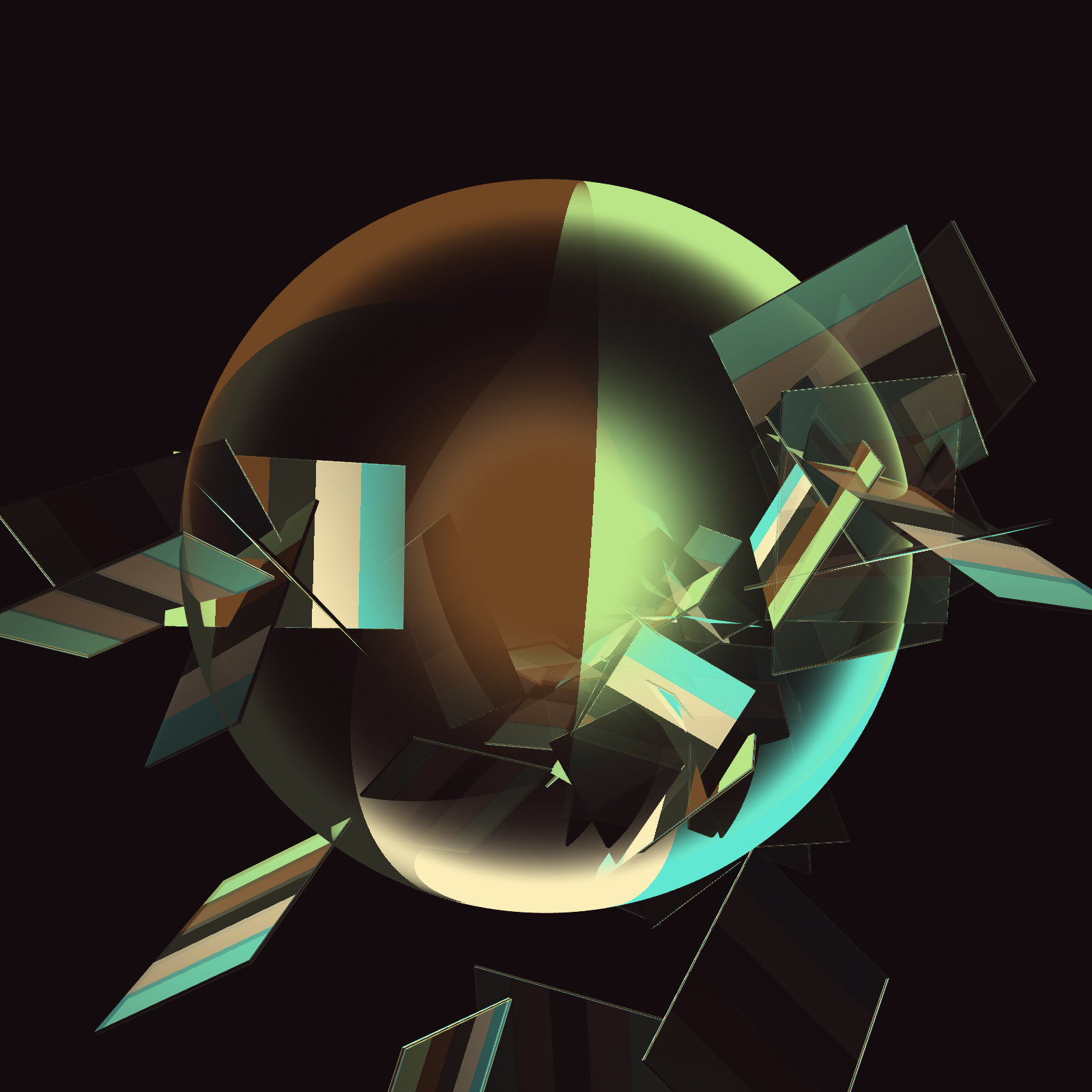 Composition with Sphere #19 static token preview