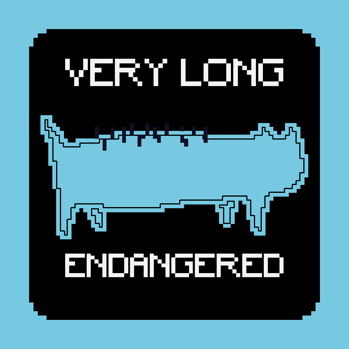 VERY LONG ENDANGERED CAT #4 static token preview