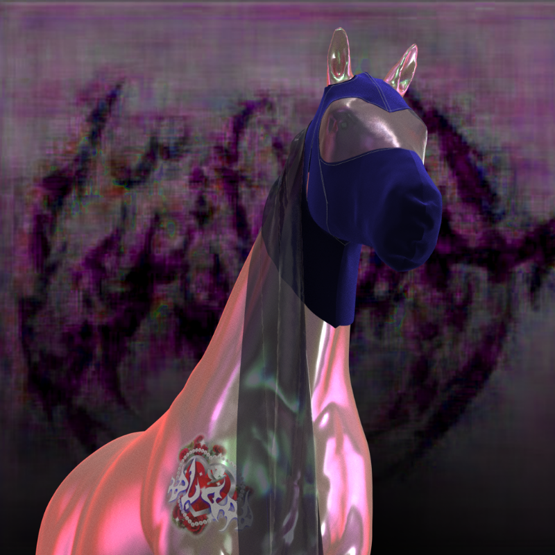 Cursed Horses #16 static token preview