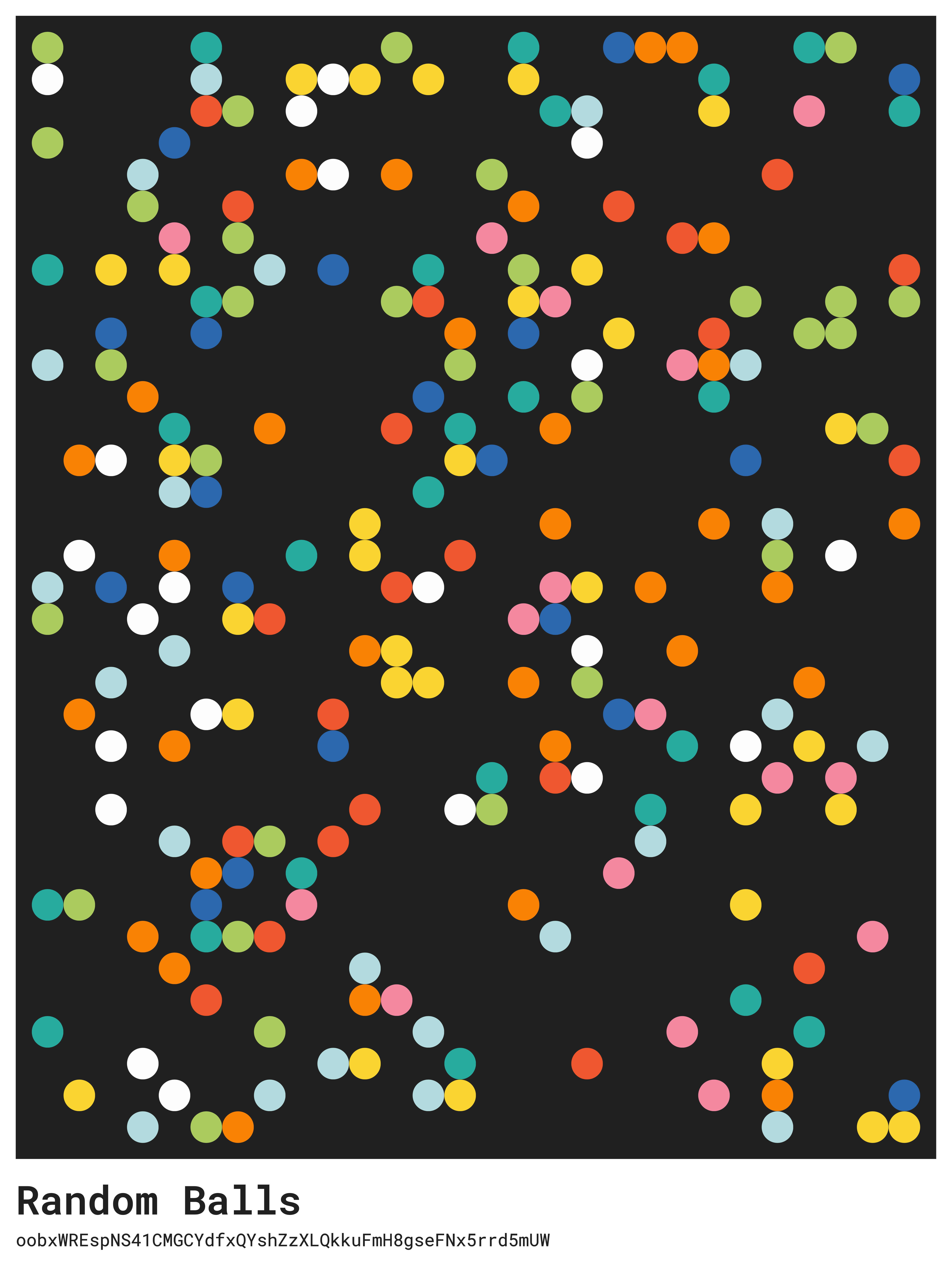 Random Balls static project preview