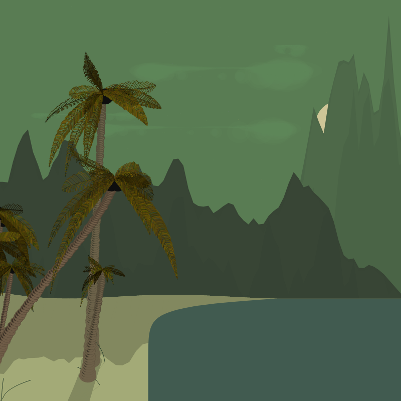 Beachscape #4 static token preview