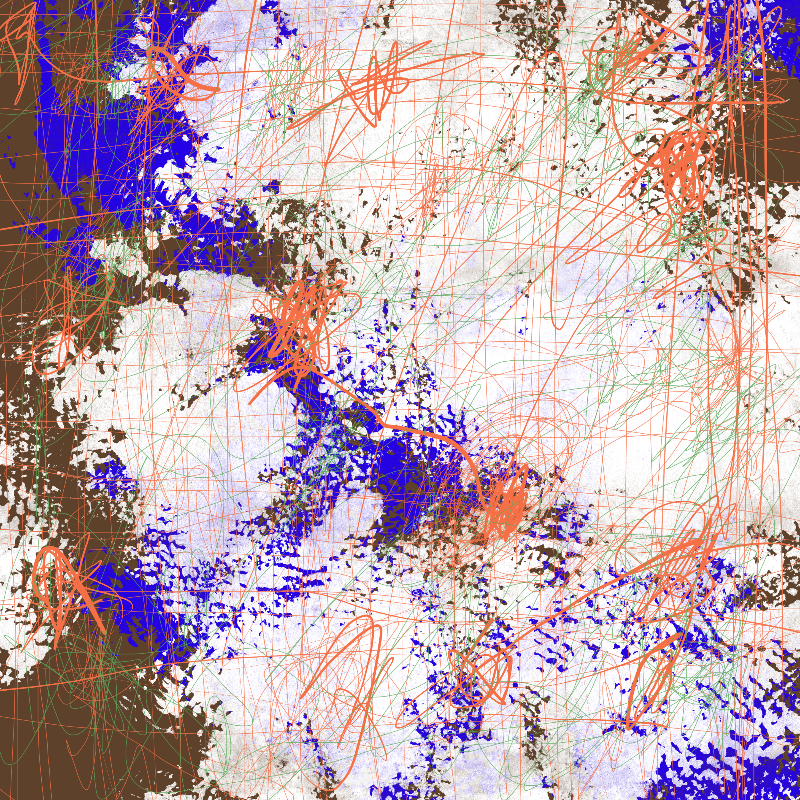 Arts of Chet Abstract 3 #9 static token preview