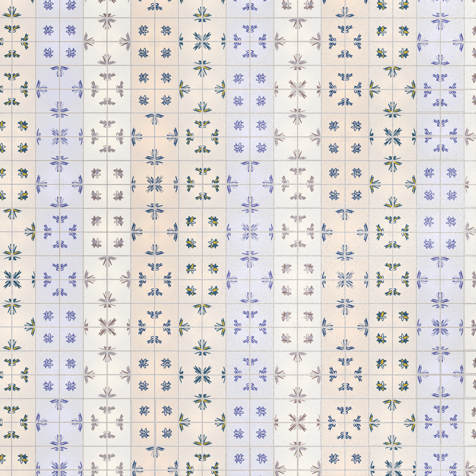 Glimpse Of Geometrical Azulejos #21 static token preview