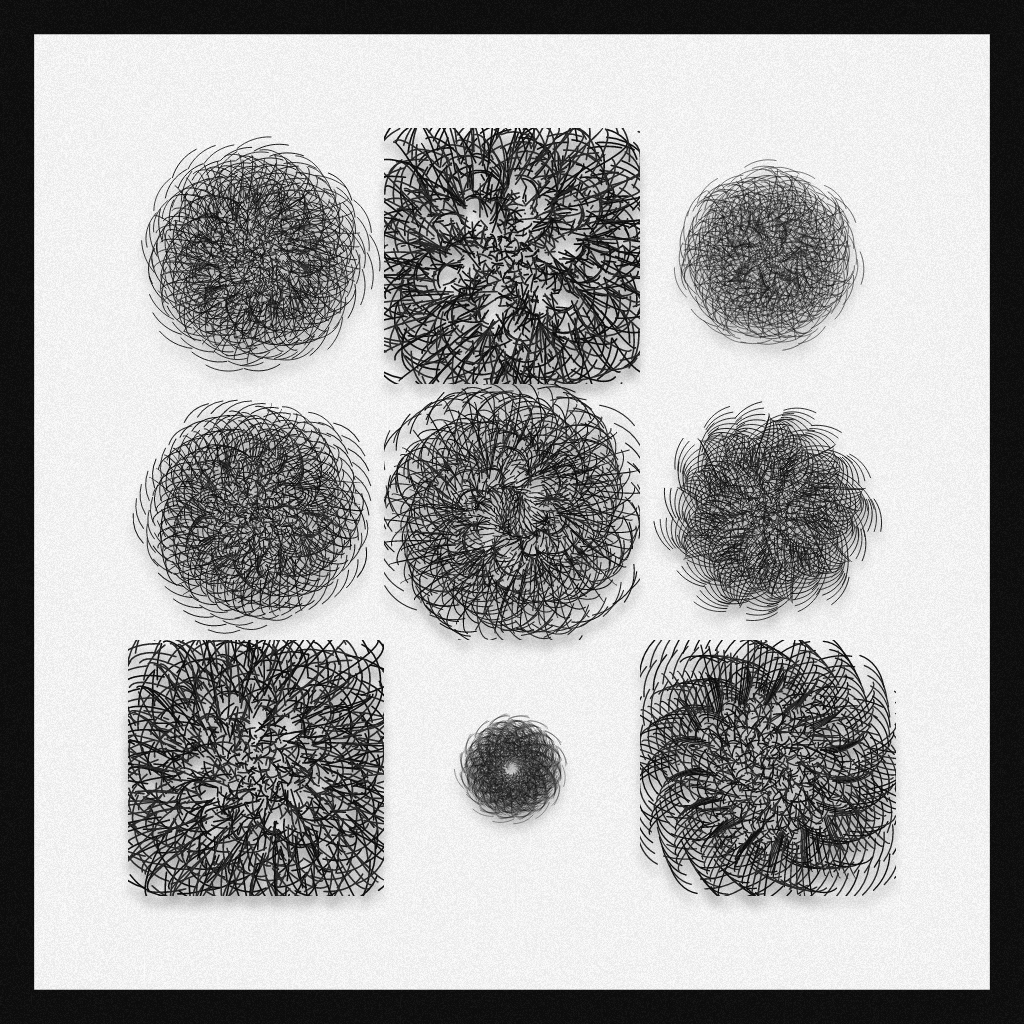 Spirograph Study #15 static token preview