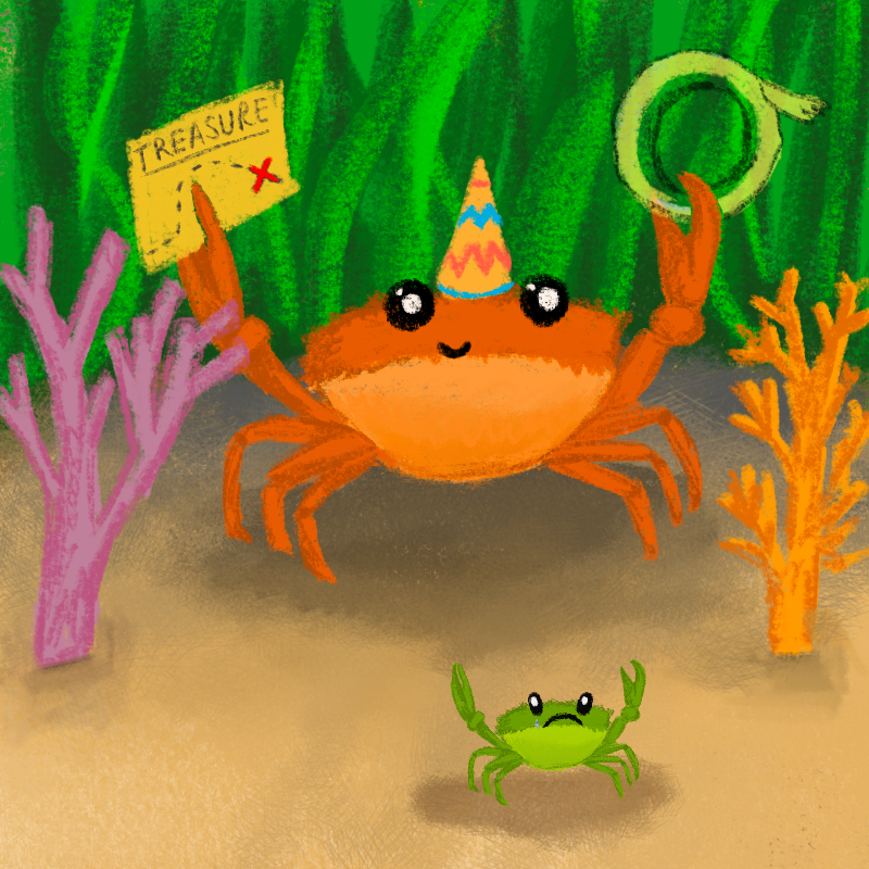 Silly Crab #24 static token preview