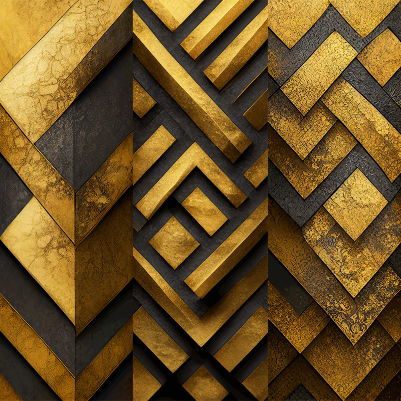 AI Gold #8 static token preview