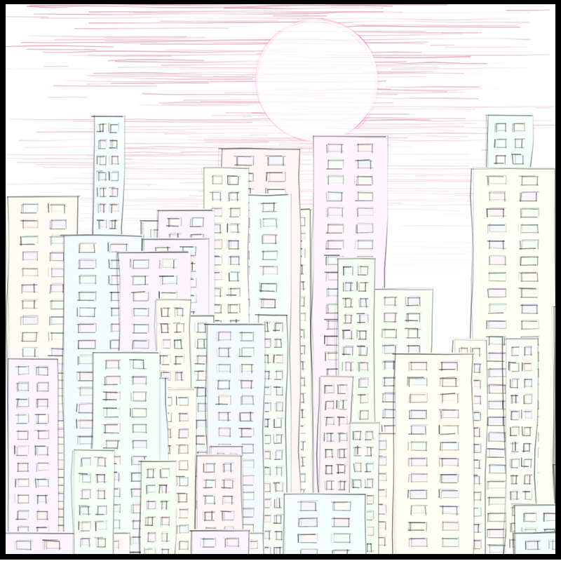 City sketch #4 static token preview