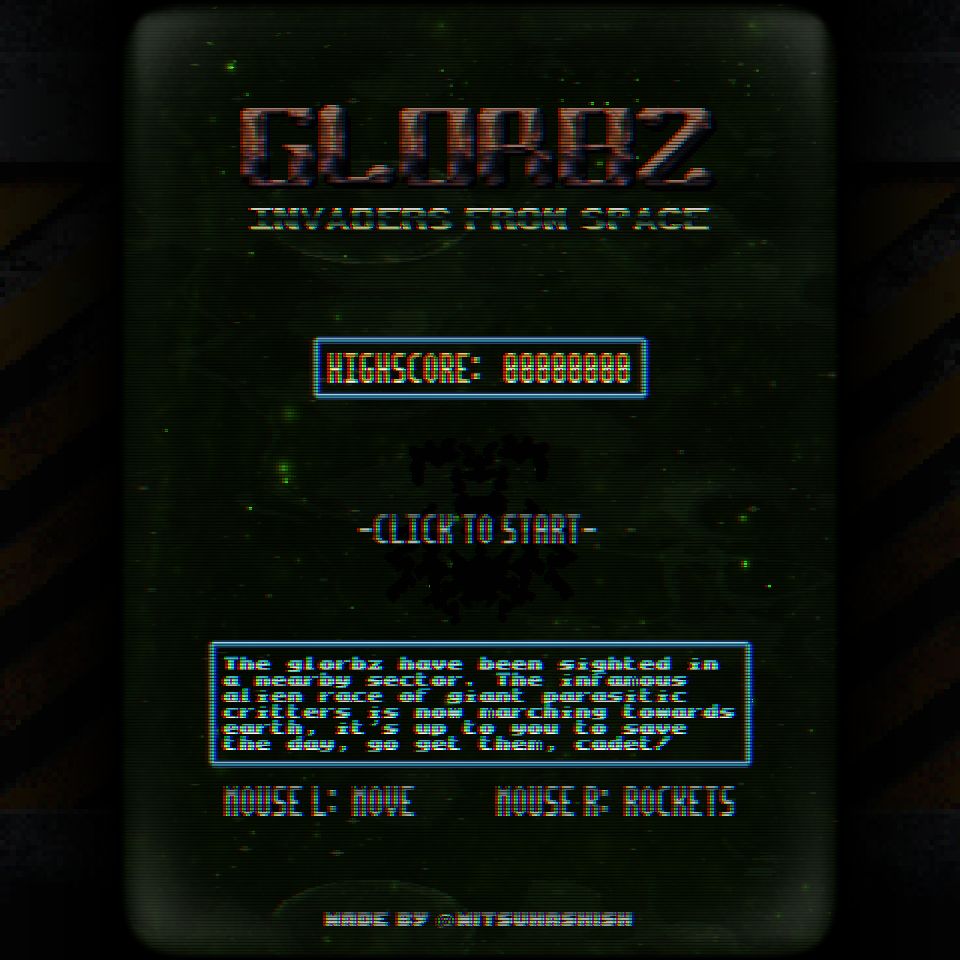 Glorbz - invaders from space #2 static token preview