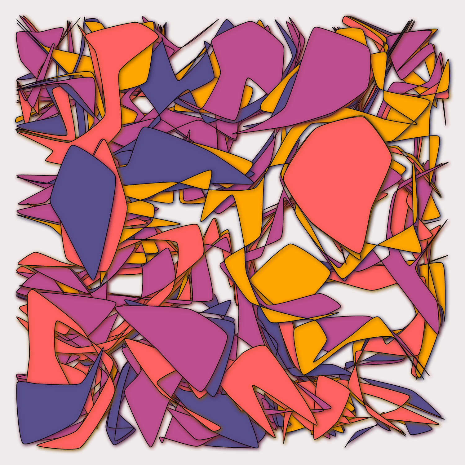 Geometric colorful shapes 2 (Free edition) #18 static token preview