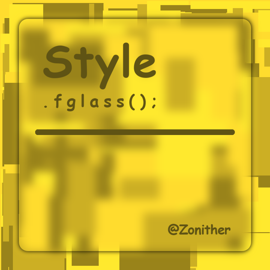 Style.fglass(); #2 static token preview