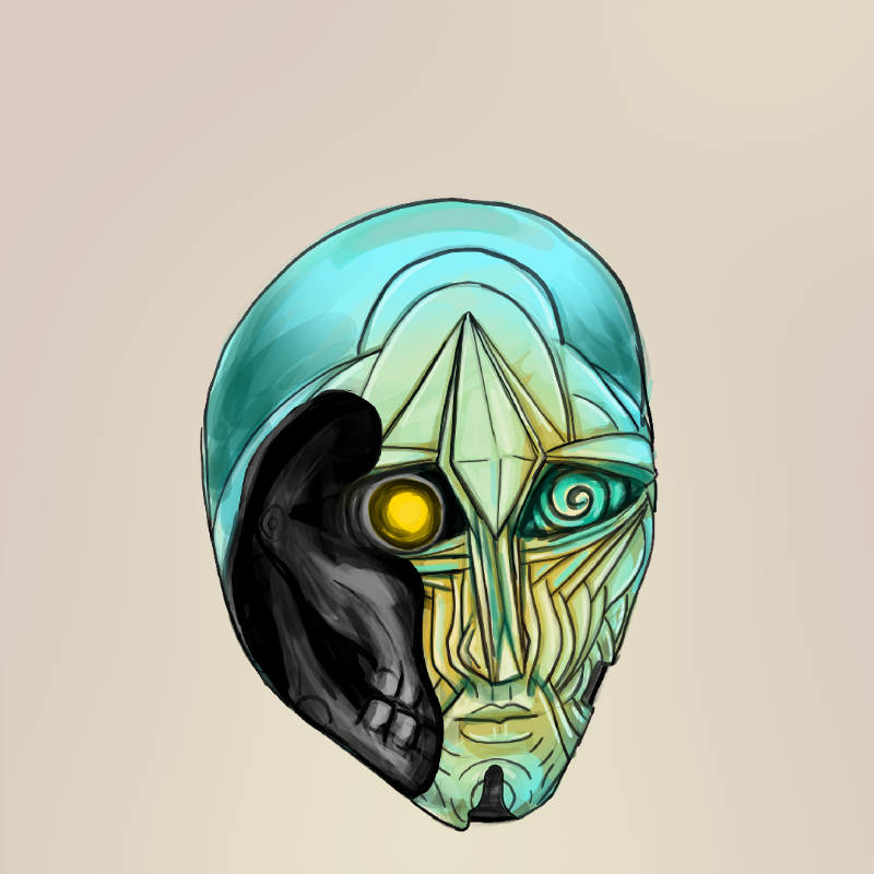 Morixels Colab #3 Ancient smileys #14 static token preview