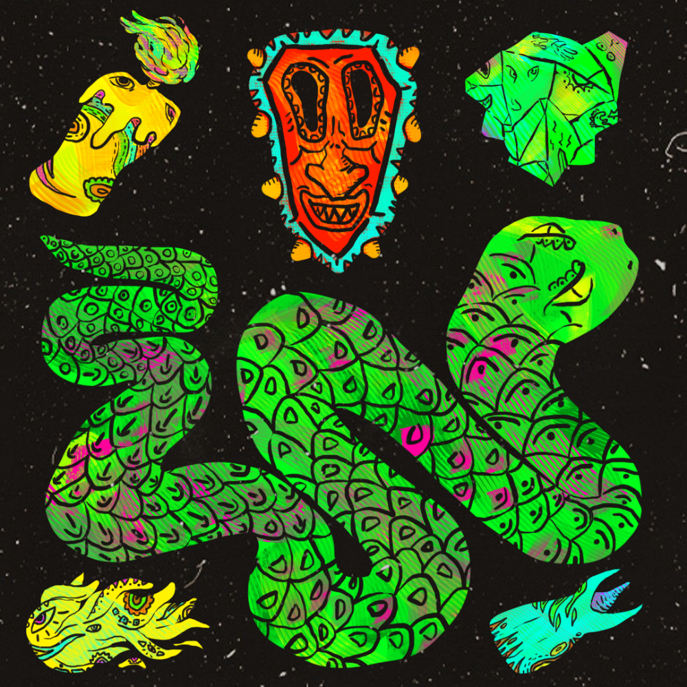 Neon Prophecies #12 static token preview