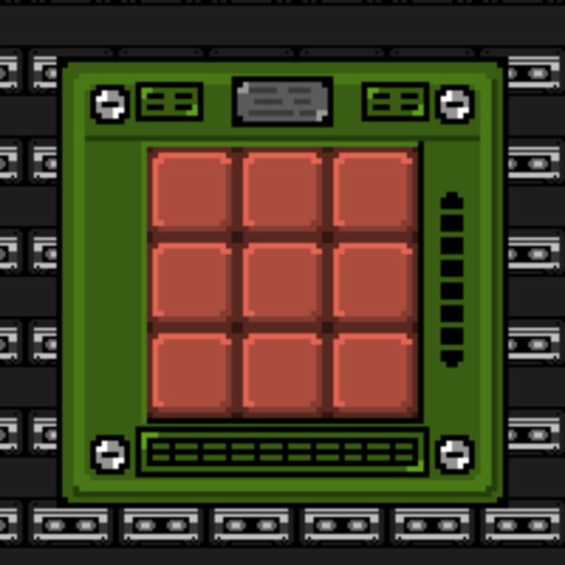 generated numpad drumpad #6 static token preview
