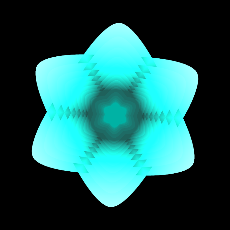 Geometric Flower #1 static token preview