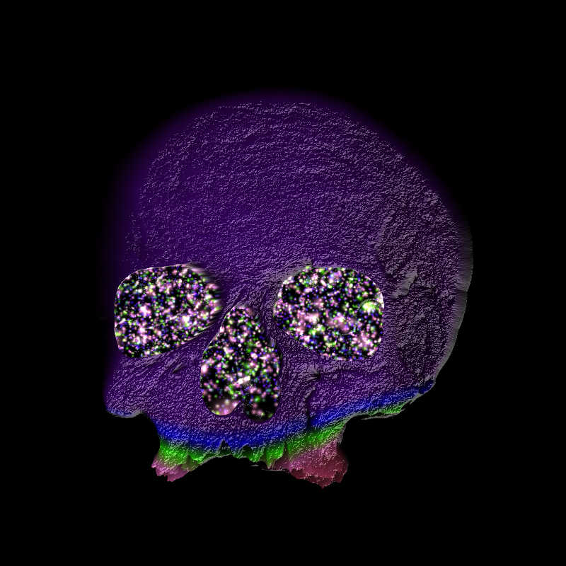 💀ACID SKULL🌈 #11 static token preview