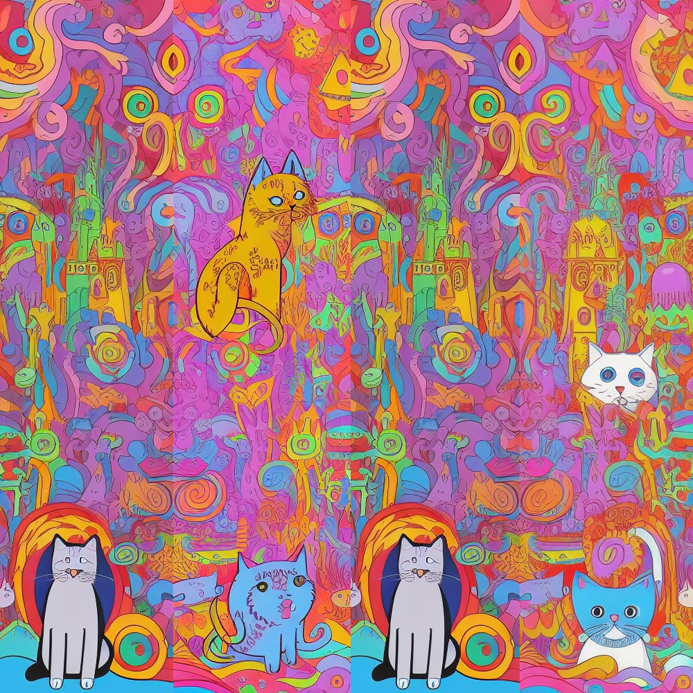 AI Cats #12 static token preview