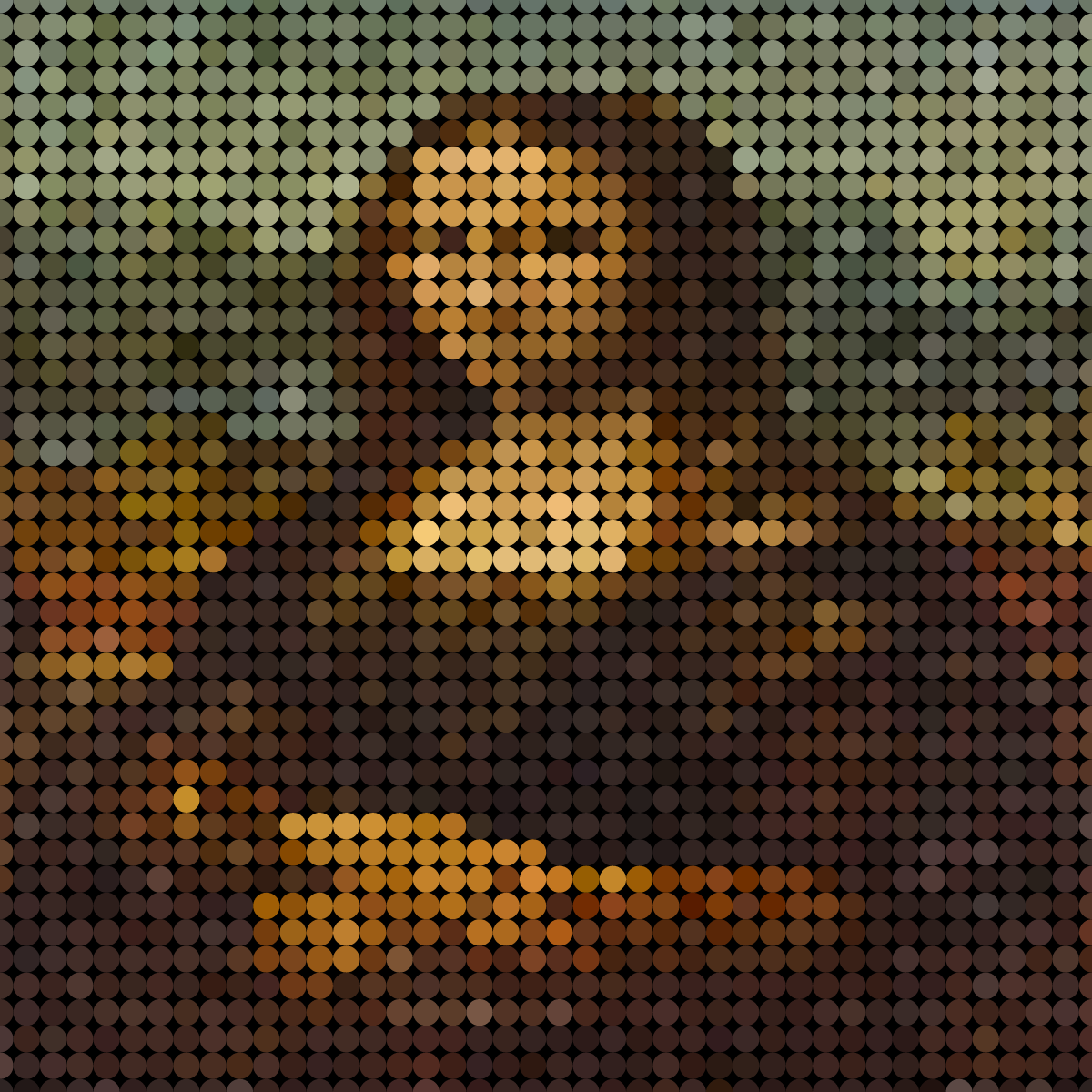 Getting Close to Monna Lisa #8 static token preview
