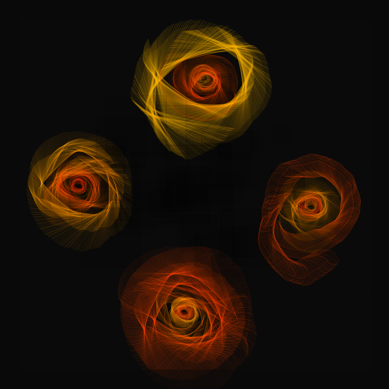 Blooming dancers #24 static token preview