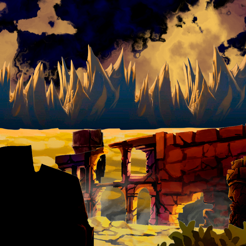 Desolated Landscapes #8 static token preview