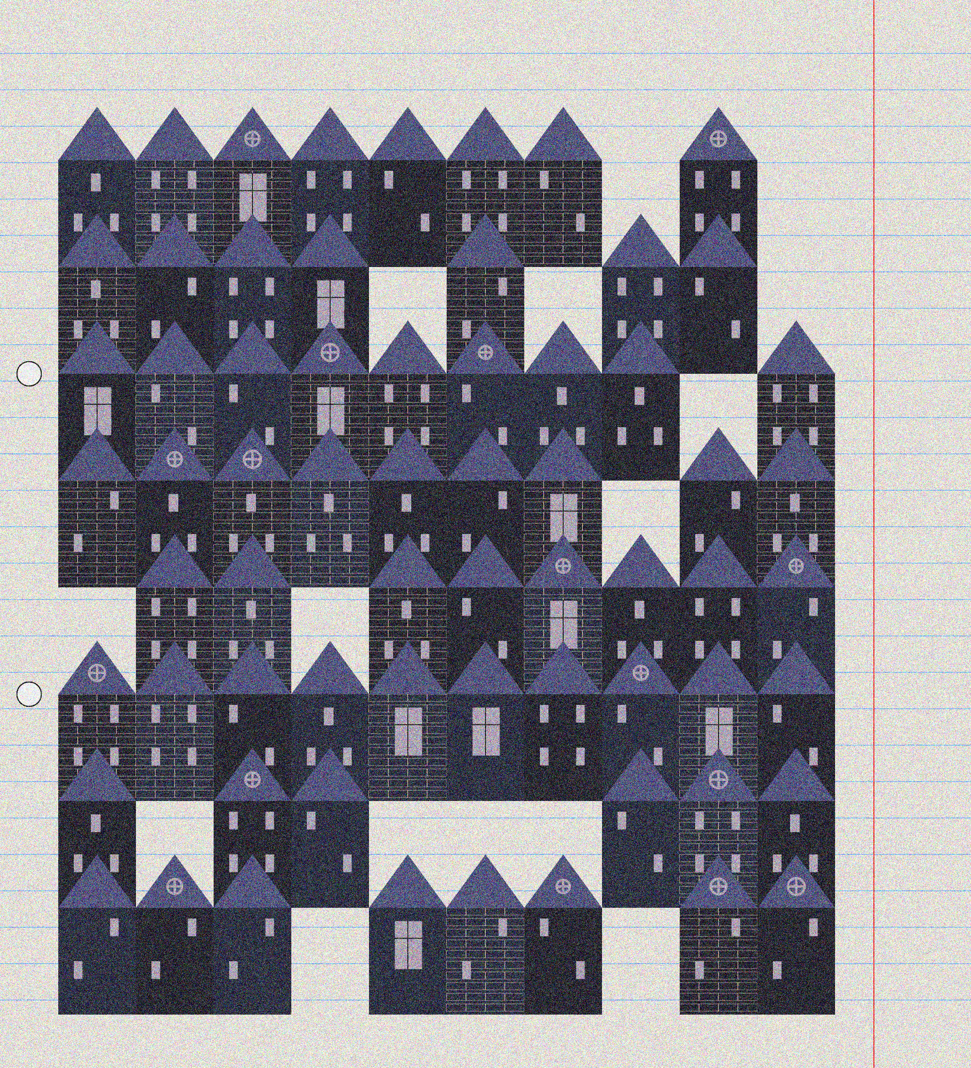 sketchbook page 7: neighbourhoods #18 static token preview