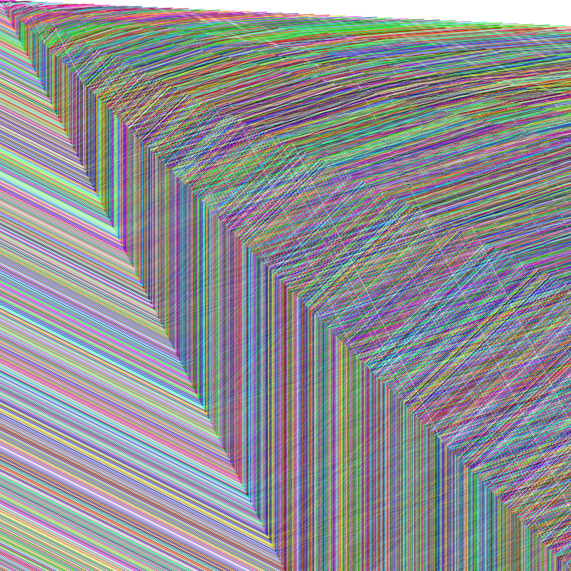 colorful line #3 static token preview