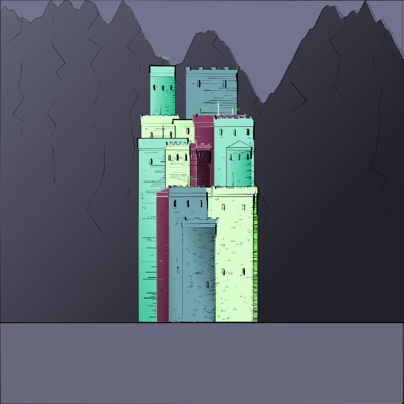 The Fortress II #21 static token preview