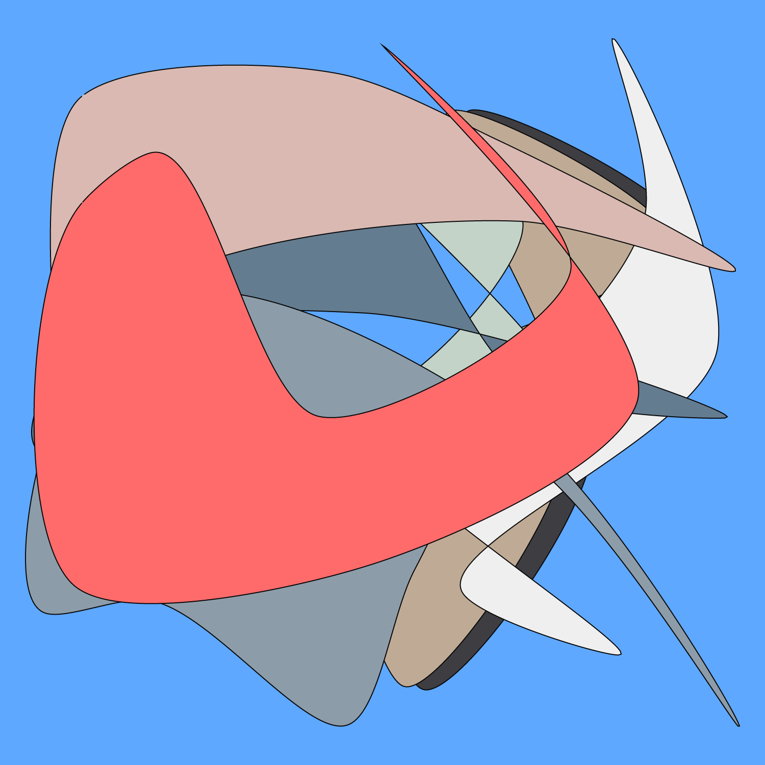 Geometric colorful shapes 2 (Free edition) #8 static token preview