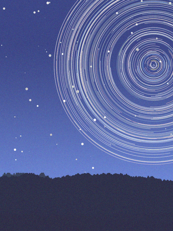 Starry Trail #17 static token preview