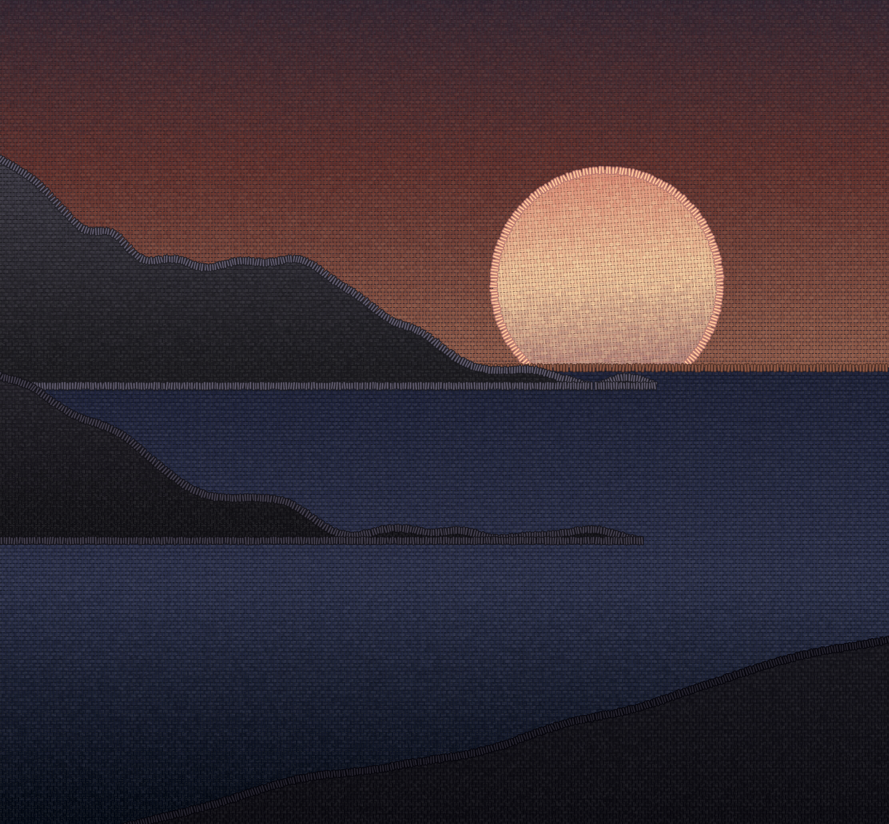 Applique Seascape #24 static token preview