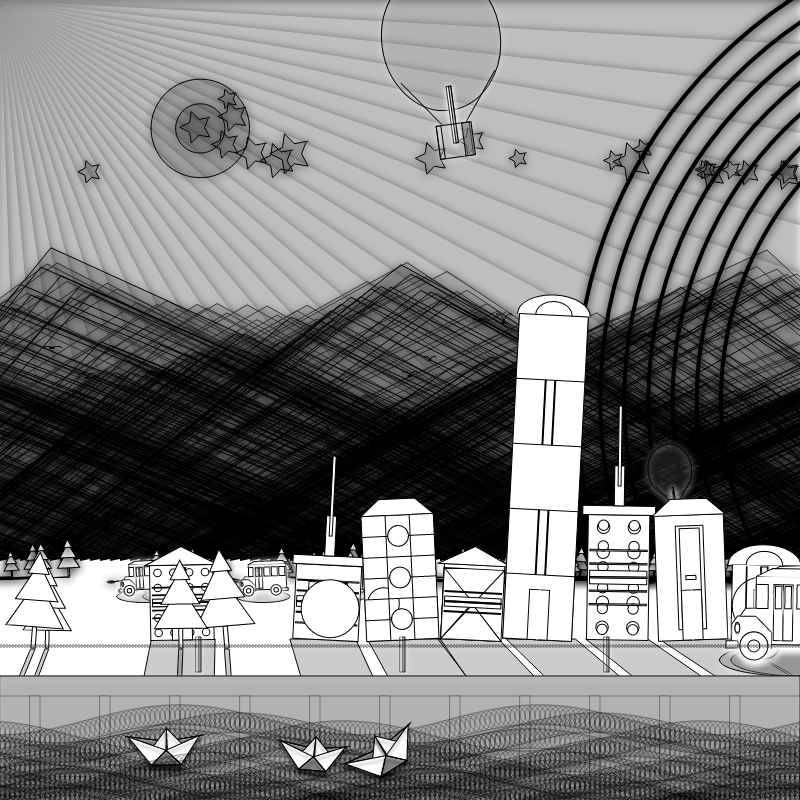 Paper Art 2.5D #15 static token preview