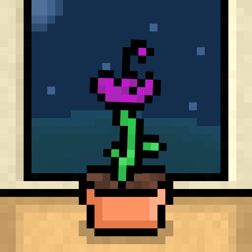 Pixel Flowers #18 static token preview