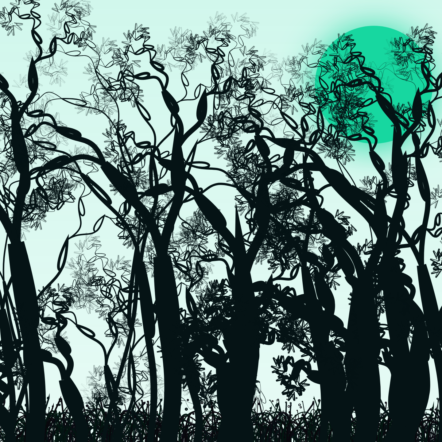 Wildwood Forest #24 static token preview
