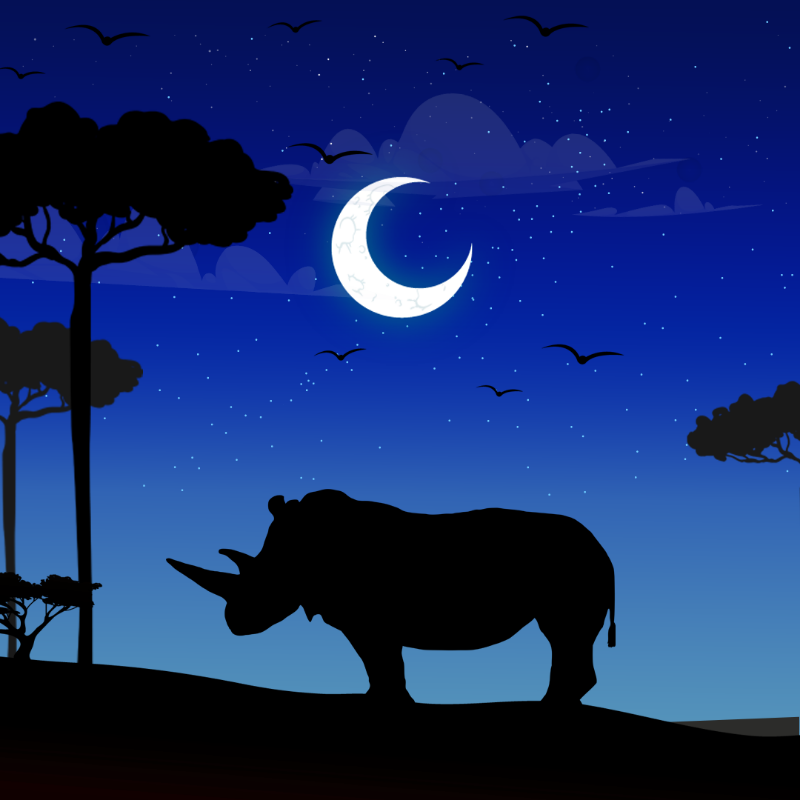 We Care...Rhinoceros #3 static token preview