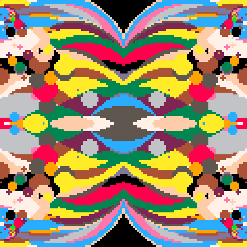 Rapid Psychedelic Inkblot Test Generator #21 static token preview