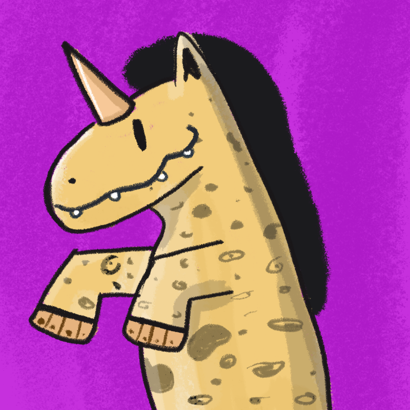 Peculiar unicornos #320 static token preview