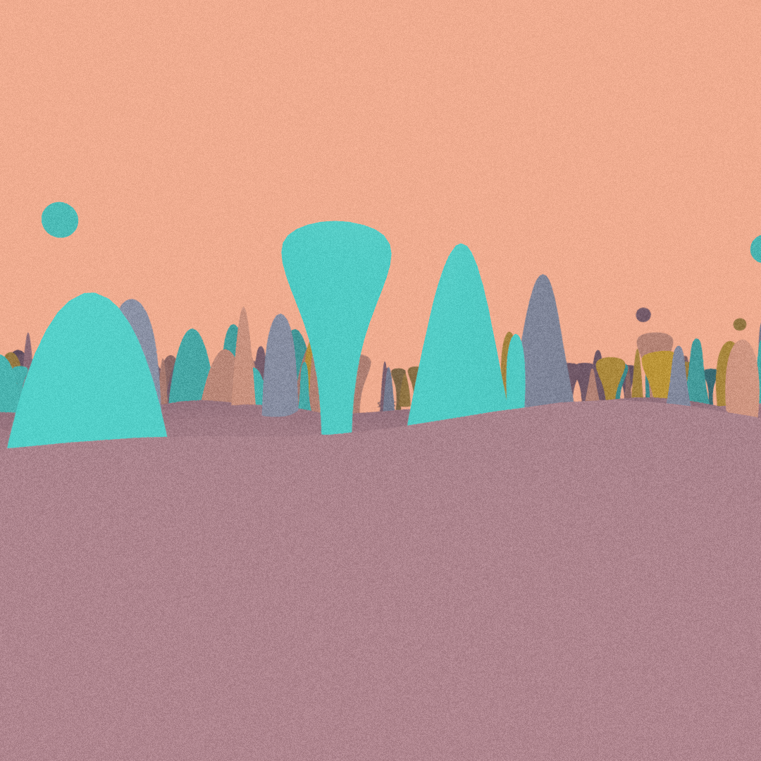 Abstract Environment - Planet Postcard #2 static token preview