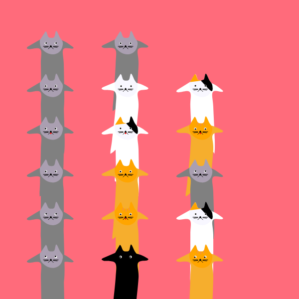 The Catsssss #3 static token preview