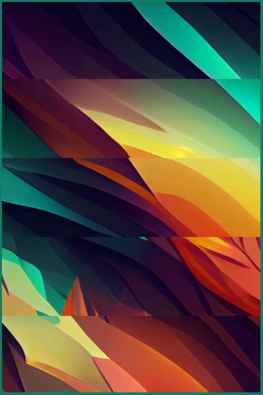 A Colorful Story #9 static token preview