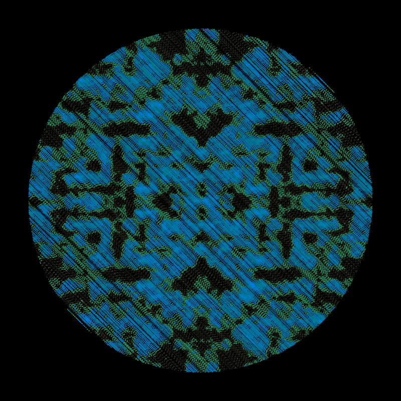 Mandala Rain #1 static token preview