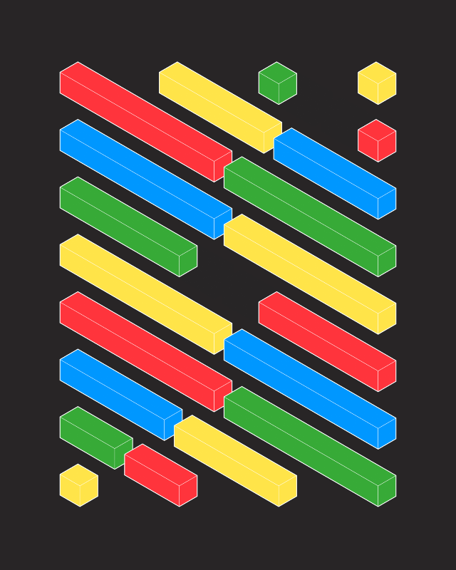 Blocky-Neon #11 static token preview