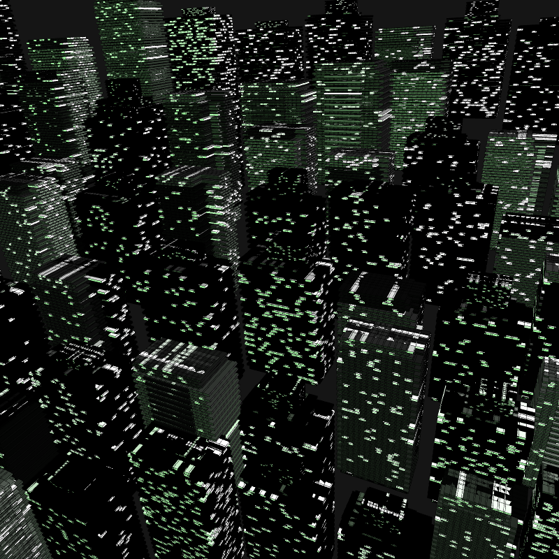 Night city glow #18 static token preview