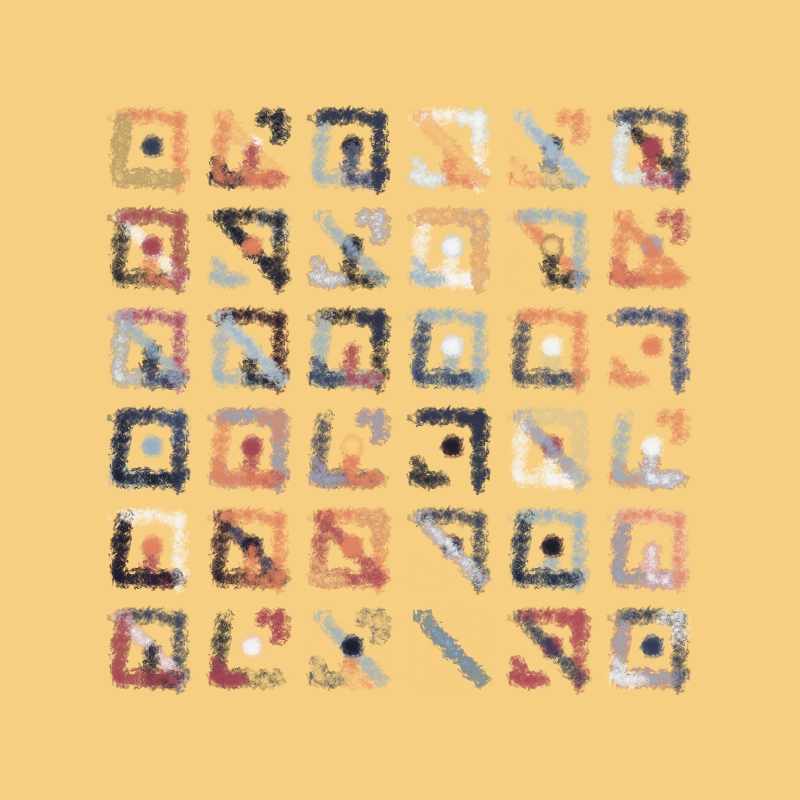 Calligraphic #17 static token preview