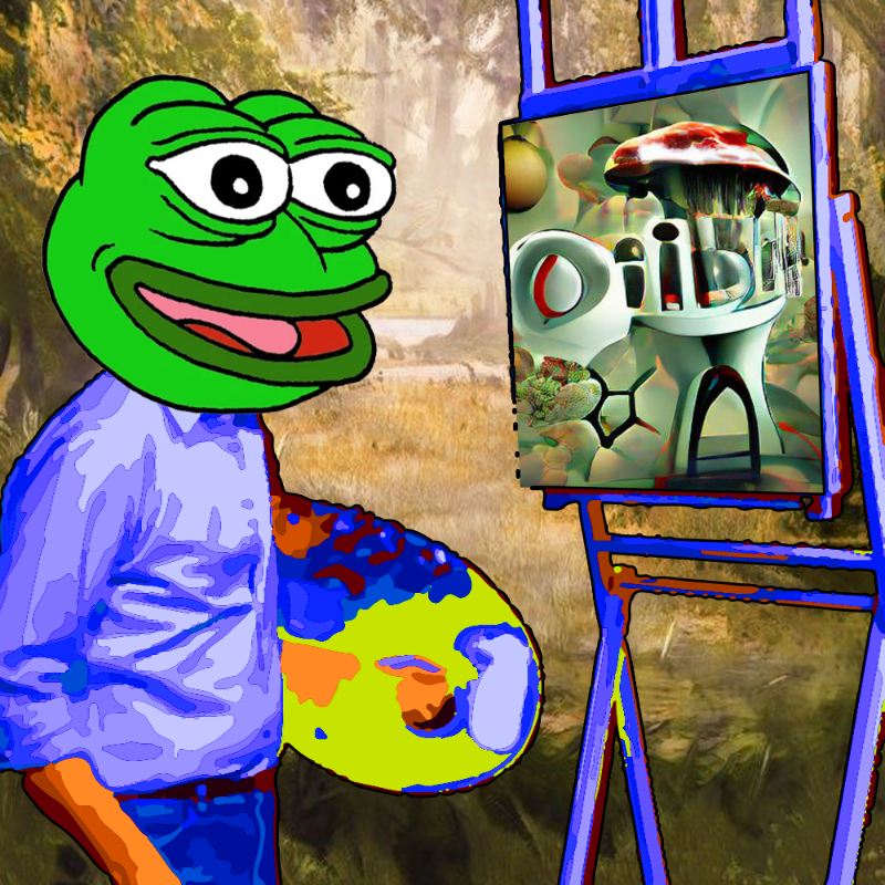 Pepe Ross goes AI #20 static token preview